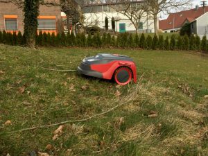 Bild von Rasenroboter Installation ALKO
